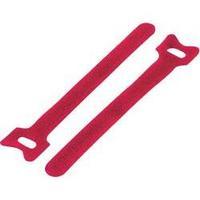 Hook-and-loop cable tie for bundling Hook and loop pad (L x W) 240 mm x 16 mm Red KSS MGT-240RD 1 pc(s)