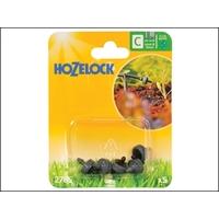 Hozelock End Line Pressure Dripper 4mm/13mm (5 Pack) HOZ2785