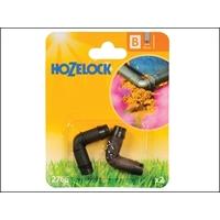 Hozelock 90 Degree Elbow Connector 13mm (2 pack) HOZ2766