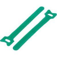 Hook-and-loop cable tie for bundling Hook and loop pad (L x W) 210 mm x 16 mm Green KSS MGT-210GN 1 pc(s)