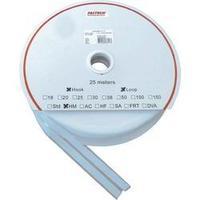 Hook-and-loop tape stick-on Hook and loop pad (L x W) 25000 mm x 10 mm White Fastech SBS H/L 10 MM 2x25 M HM 1 pair