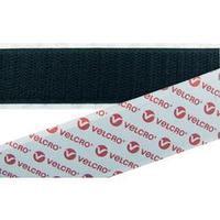 Hook-and-loop strips stick-on Loop pad (L x W) 25000 mm x 20 mm Black VELCRO® brand E08802033013025 25 m