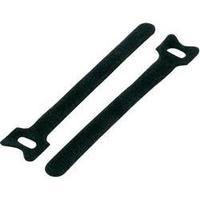 Hook-and-loop cable tie for bundling Hook and loop pad (L x W) 310 mm x 16 mm Black KSS MGT-310BK 1 pc(s)
