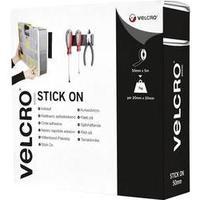 Hook-and-loop tape stick-on Hook and loop pad, Heavy duty (L x W) 5000 mm x 50 mm Black VELCRO® brand VEL-EC60243 5 m