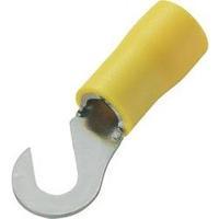 Hook terminal Cross section (max.)=6 mm² Hole Ø=5.3 mm Partially insulated Yellow Conrad Components 93014c588 50 pc(s)