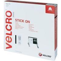 Hook-and-loop tape stick-on Hook and loop pad (L x W) 25000 mm x 25 mm Black VELCRO® brand VEL-EC60357 25 m