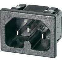 Hot wire connector C16 ATT.LOV.SERIES_POWERCONNECTORS 42R Plug, vertical mount Total number of pins: 2 10 A Black K & B