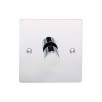 Holder 2-Way Chrome Effect Dimmer Switch