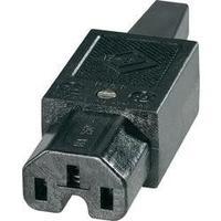 Hot wire connector C15 ATT.LOV.SERIES_POWERCONNECTORS 43R Socket, straight Total number of pins: 2 + PE 10 A Black K & B