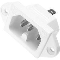 Hot wire connector C16 ATT.LOV.SERIES_POWERCONNECTORS 780 Plug, vertical mount Total number of pins: 2 + PE 10 A White K