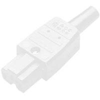 Hot wire connector C15A ATT.LOV.SERIES_POWERCONNECTORS 789 Socket, straight Total number of pins: 2 + PE 10 A White Kais