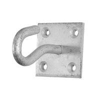 hook on plate galvanised