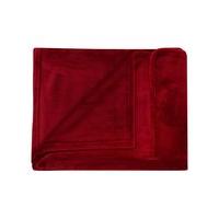 Home Soft Thick Plush Luxurious Colarado Fleece Bedding Blanket Throw - Red