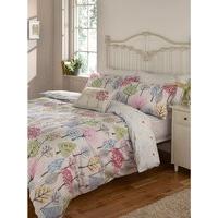 Home Summer trees easy care cotton blend bedding duvet cover set Single, Double, King - Pink