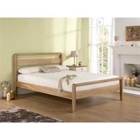 Home Comfort Classique Oak 4\' Small Double Wooden Bed