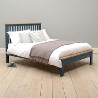 Hoxton Blue 4\'6 Double Bed