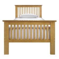 Howard Wooden Bed Frame Single Oak