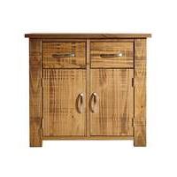 Hoxton Pine 2 Drawer 2 Door Sideboard