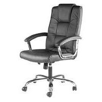 houston leather faced executive chair