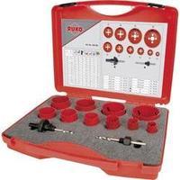 Hole saw set 12-piece RUKO Lochsägensatz universal 106303 1 Set