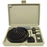 Hole Saw Cutter Kit With Storage Case 16pc