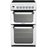 Hotpoint HUE52PS 50cm Freestanding Electric Cooker Polar White