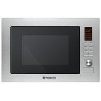 hotpoint mwh2221x microwave with grill in stainless steel