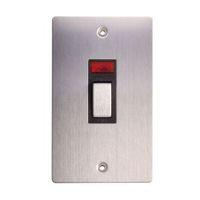 Holder 2-Gang 45A Cooker Switch