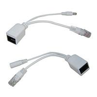 HOSAFE POE01 Passive POE Injector POE Splitter Kit w/ 5.5 x 2.1 mm DC Connector