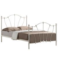 Hoxton Ivory Bed Frame Double