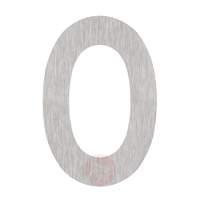 House numbers digit 0