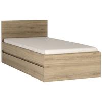 Hobby Oak Melamine Bed Frame - Single