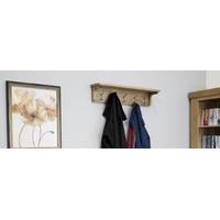 Homestyle GB Lyon Oak Coat Rack Holder