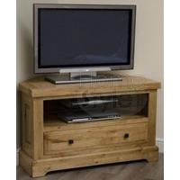 Homestyle GB Deluxe Oak TV Unit Corner