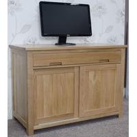 Homestyle GB Opus Oak Hideaway Computer Desk