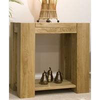 homestyle gb trend oak lamp table