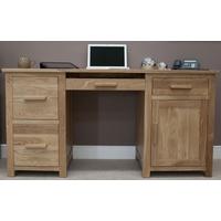 Homestyle GB Opus Oak Computer Desk - Large