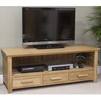 Homestyle GB Opus Oak Plasma TV Unit