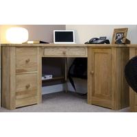 Homestyle GB Torino Oak Computer Desk - Corner