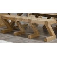 Homestyle GB Z Oak Designer Bench - Large