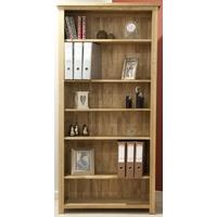 homestyle gb opus oak bookcase large