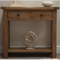 Homestyle GB Rustic Oak Console Table