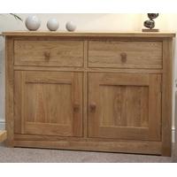 homestyle gb torino oak sideboard medium