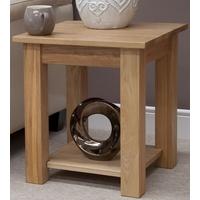 homestyle gb lyon oak lamp table