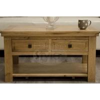 Homestyle GB Deluxe Oak Coffee Table