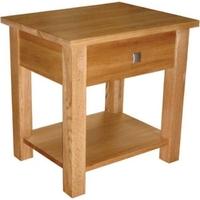 Homestyle GB Milano Oak Lamp Table