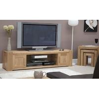 Homestyle GB Trend Oak TV Plasma Unit - Large