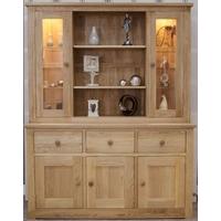 homestyle gb torino oak dresser large