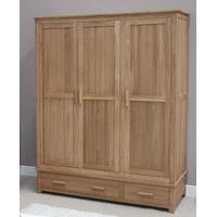 Homestyle GB Opus Oak Wardrobe - Triple