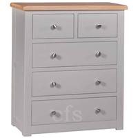 homestyle gb diamond painted chest of drawer 2 over 3 drawer